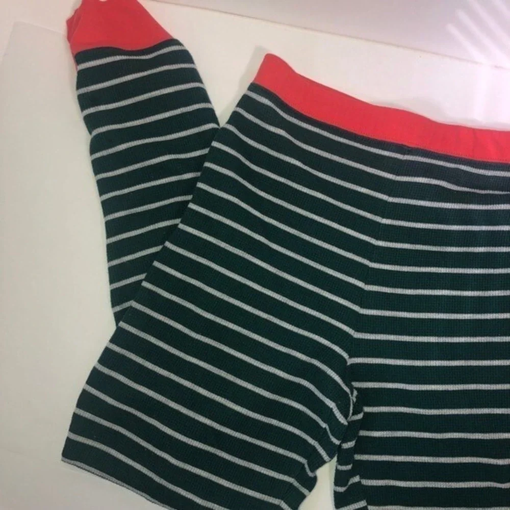 Jenni Intimates Christmas Pajama Stripe Set‎ Size Medium